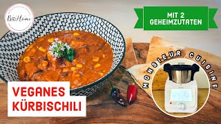 Mit gleich 2 Geheimzutaten: Veganes Kürbischili 🎃 – Monsieur Cuisine Connect/Plus