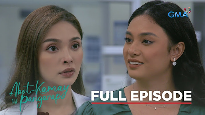 Abot Kamay Na Pangarap: Zoey is once again under SUSPICION! (Full Episode 494) April 10, 2024