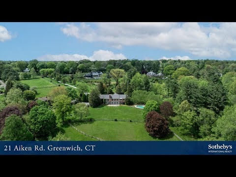 21 Aiken Rd., Greenwich, CT home video tour
