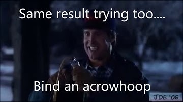 How to bind an acrowhoop to a Taranis