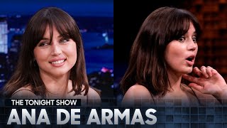 Ana de Armas Discusses Hitchhiking to School and Plays Box of Lies with Jimmy | The Tonight Show