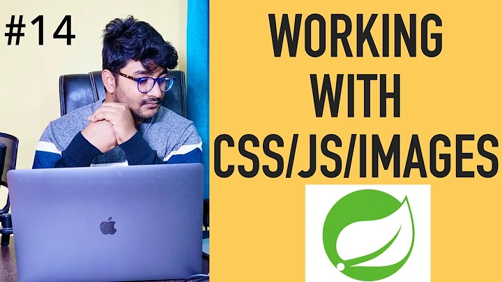 #14 Spring MVC :Add CSS / JS / Images to your app | Static Resources |Java + spring Live project|P-1