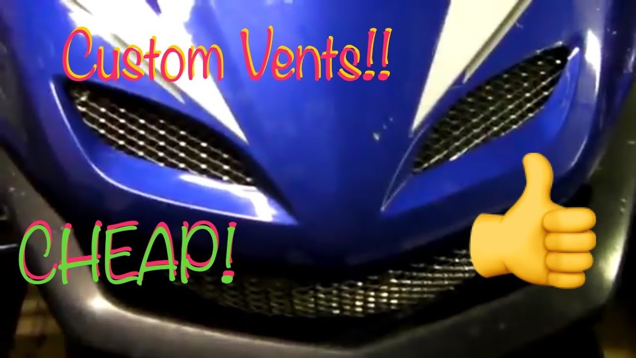 Custom Snowmobile Vents for Cheap. YouTube