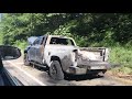 Truck was on fire at the end of Highway 18, July 26, 2018