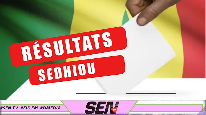 SEDHIOU: Les résultats disponibles ! Législative 17 Novembre 2024
