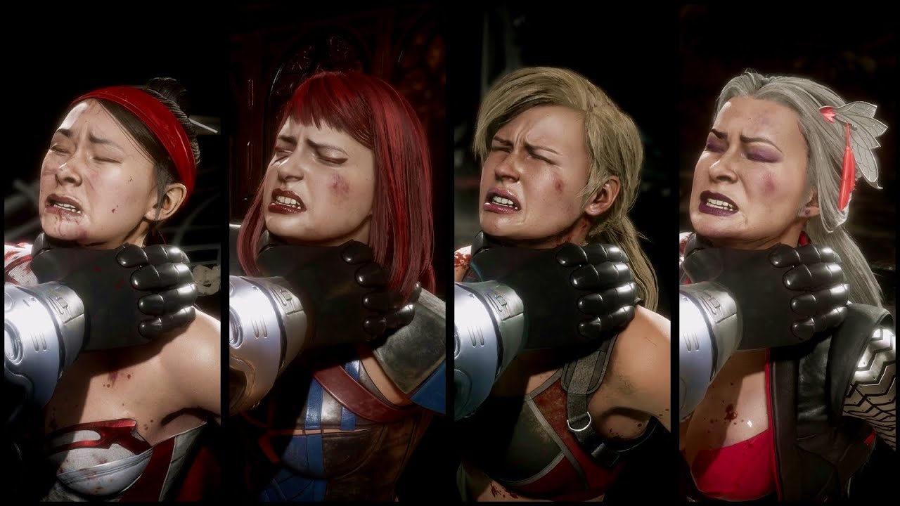 Директивы - Победа Робокопа над (некоторыми) женскими персонажами в разных обличьях - Mortal Komb...