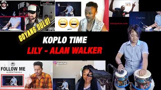 BERJOGET! Pertama Kali Mendengarkan DANGDUT Saat KOPLO TIME Cover | LILY