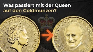 Wie geht es mit dem Konterfei der Queen auf den Münzen weiter?