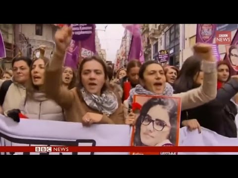 c トルコで女子大生殺害 女性迫害に怒り Youtube