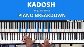 Deep Chords! KADOSH DETAILED PIANO BREAKDOWN WITH Advanced Chord Substitutions