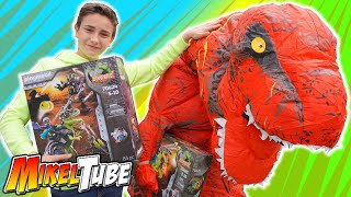 Mikel descubre el portal a Dino Rock con Playmobil Dino Rise