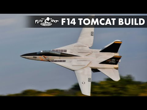*AVAILABLE NOW* Flite Test Master Series F14 Tomcat BUILD