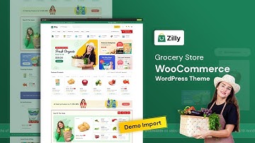 Zilly - Grocery Store WooCommerce WordPress Theme [Demo Installation - Old version]