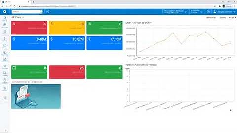 Acumatica Cloud ERP: Accounts Payable Recognition and Automation