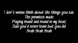 Bad Bunny-I can never change your mind (Lyrics Video)