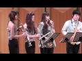 sax八重奏∞メビウス「ハウルの動く城」sax octet＜Haul moving castle＞