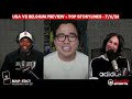 USA vs Belgium World Cup Preview & Folarin Balogun Red Card Controversy w/ @iamjoonlee