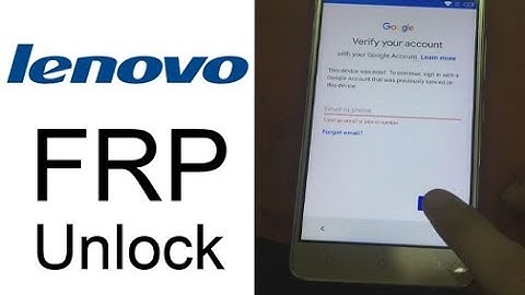 How to reset frp Lenovo K6 Power K33a42 with eft dongle