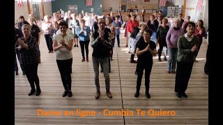 Danse en ligne – Cumbia te quiero – janvier 2024