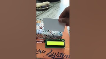 RFID based attendance system #arduino #arduinocircuit