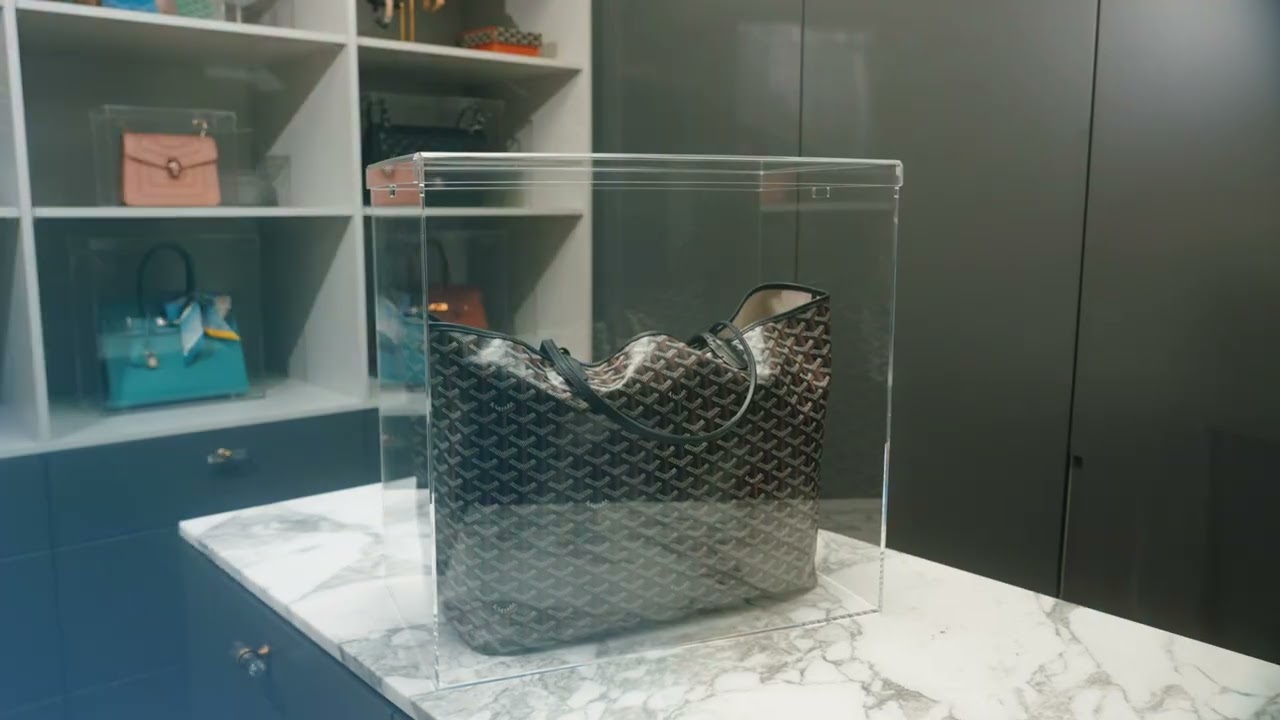 Bag Storage and Display Case for Chanel, Hermes, Louis Vuitton