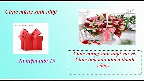 Tạo bưu thiếp chúc mừng trên GIMP Tin 10 Cánh diều
