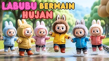 LAGU LABUBU BERMAIN HUJAN - LAGU ANAK INDONESIA #labubu #laguanakindonesia #laguedukasi