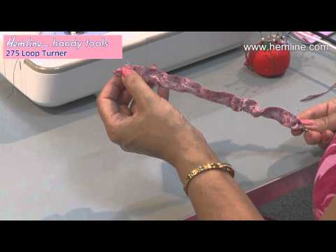 Hemline loop turner