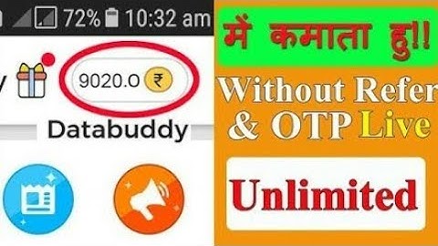 100% WORKING} DataBuddy App Unlimited Trick With Online Script(Proof)2018