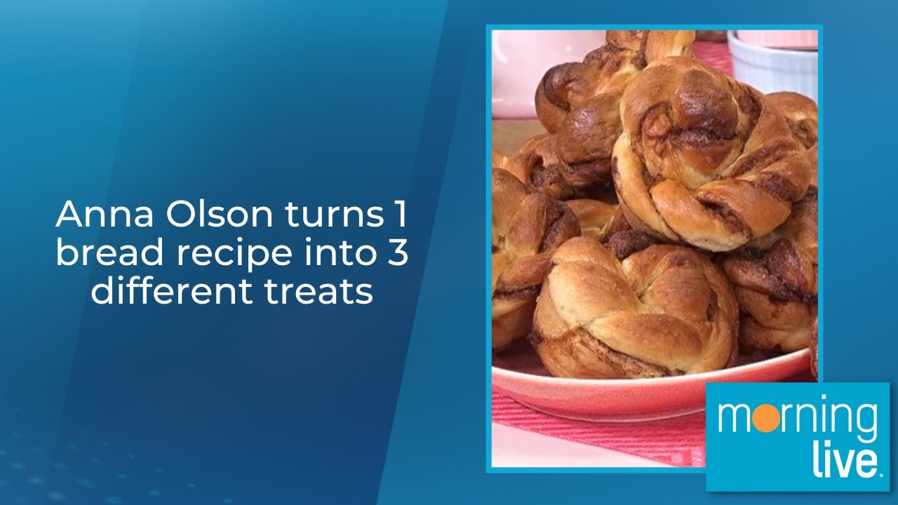 Anna Olson turns 1 bread into 3 different treats YouTube
