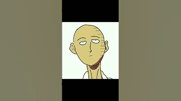 Speed Paint Of One Punch Man Saitama I Drew This On Ibis Paint X With My Fingers 