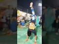 Hand balance reaction ll  cute flip public reaction  ll shorts flipsinpublic reaction stunt