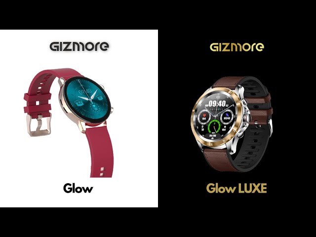 Gizmore GIZFIT Glow Luxe with AMOLED screen, Bluetooth calling