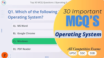 Operating System (OS) MCQs Quiz | 30 Important MCQs for SSC, Bank, UPSC