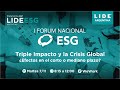 Lide argentina  i forum nacional de esg 2023  triple impacto y la crisis global