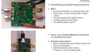 High Speed and RF Design Considerations