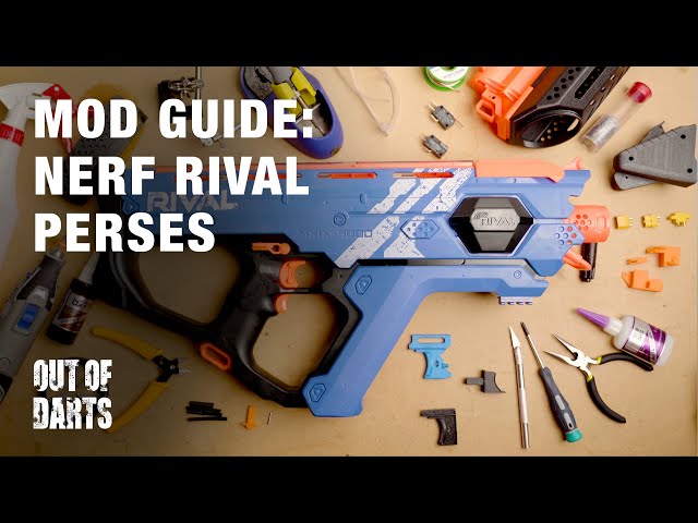 ナーフ ライバル ペルセス カスタム MOD GUIDE: Nerf Rival Perses - YouTube