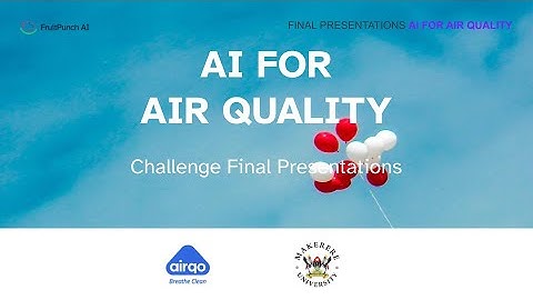 Final presentation AI for Air Quality