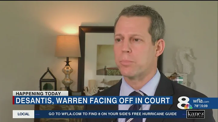 Oral arguments in Andrew Warren suspension lawsuit...