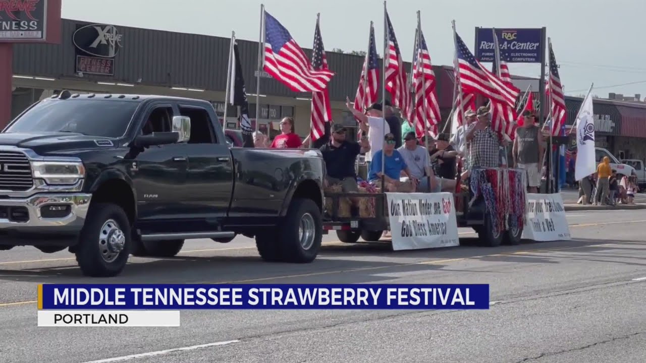 Middle Tennessee Strawberry Festival returns to Portland YouTube
