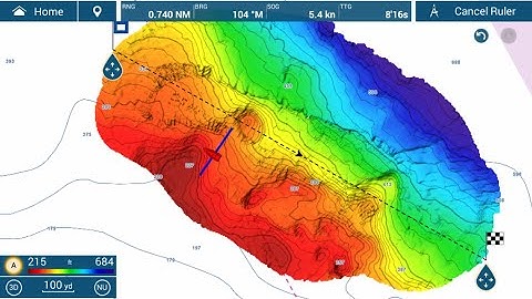 PBG (Personal Bathymetric Generator) on TZtouch3 - Draw your own shaded relief maps