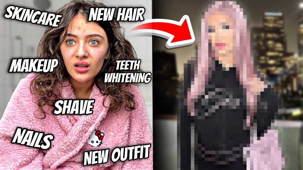 EXTREME 24 HOUR GLOW UP FOR 2025 TRANSFORMATION !!! - YouTube