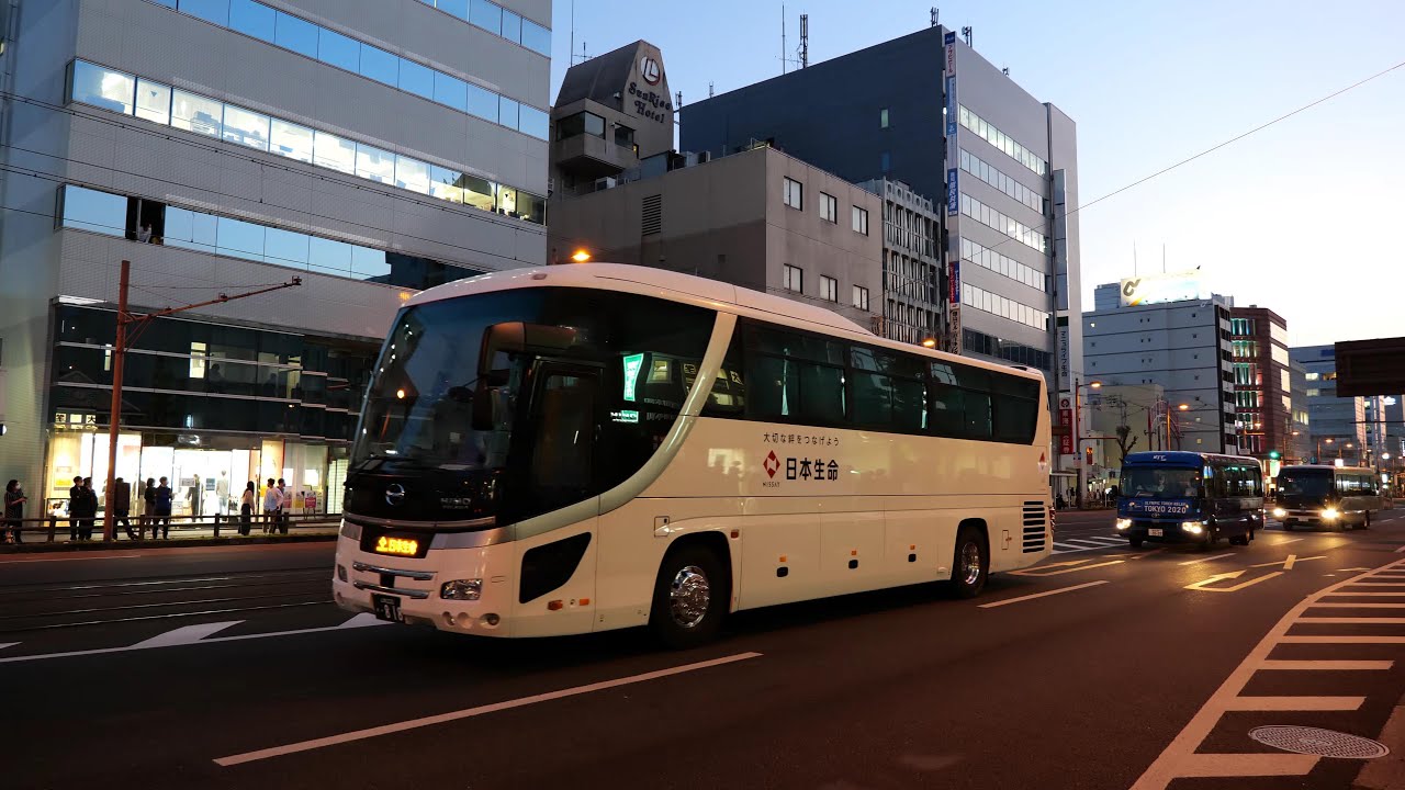 Tokyo 聖火リレー先導車列 Only The Cars Line 高知市内にて 21 04 Youtube