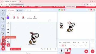 how to make a cuphead game in scratch