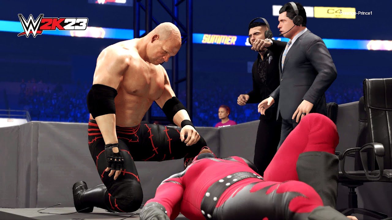 WWE 2K23 - Kane TOMBSTONE PILEDRIVER Compilation!