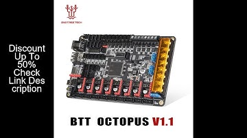BIGTREETECH BTT OCTOPUS V1.1 32bit Control Board TMC2209 TMC2208 UART 3D Printer Parts Motherboard E