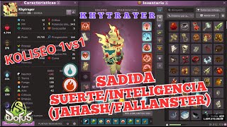 [DOFUS 3.3] SADIDA SUERTE/INTE (JAHASH/FALLANSTER) + REVIEW + KOLISEO1VS1