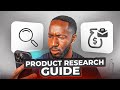 Live product research for amazon wholesale my method