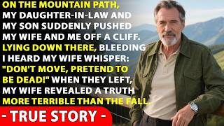 Our Son Threw Us Off a Cliff to Keep Us Quiet—My Wife Whispered, “Play Dead!”  Silken Vengeance