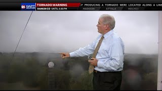 'There's a tornado right there'